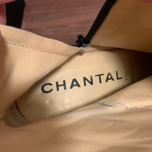 Chantal Italy Black suede leather size 10M - Picture 6 of 11